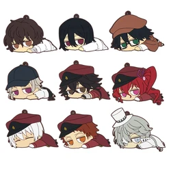 Bungo Stray Dogs Anime Yoko Okura Jouno Saigiku Tachihara Michizo Nakajima Atsushi PVC Keychain