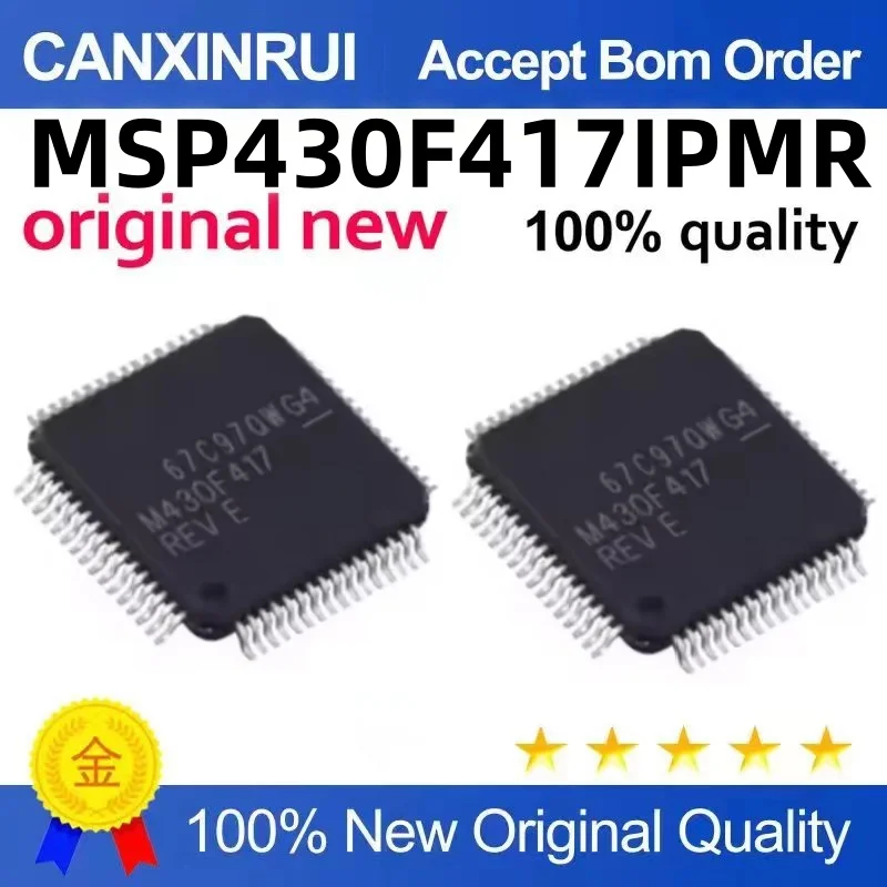 

MSP430F417 MSP430F417IPMR M430F417 Microcontroller chips are imported from stock