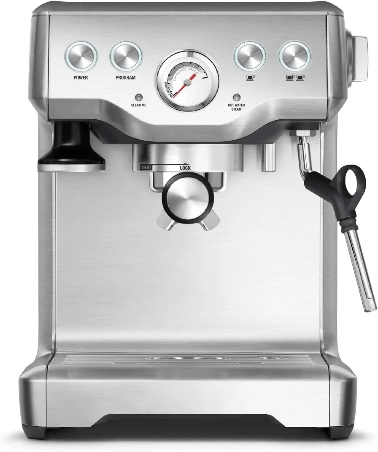 

Infuser Espresso Machine BES840XL, Brushed Stainless Steel