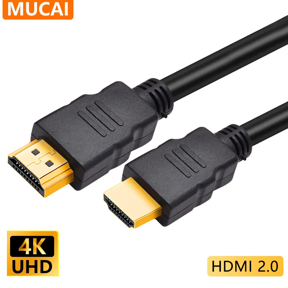 1.5M 4K 60Hz HDMI-compatible 2.0 Cable High Speed Connection Cable Cord For UHD FHD PS3 PS4 Xbox TV Connect The Monitor