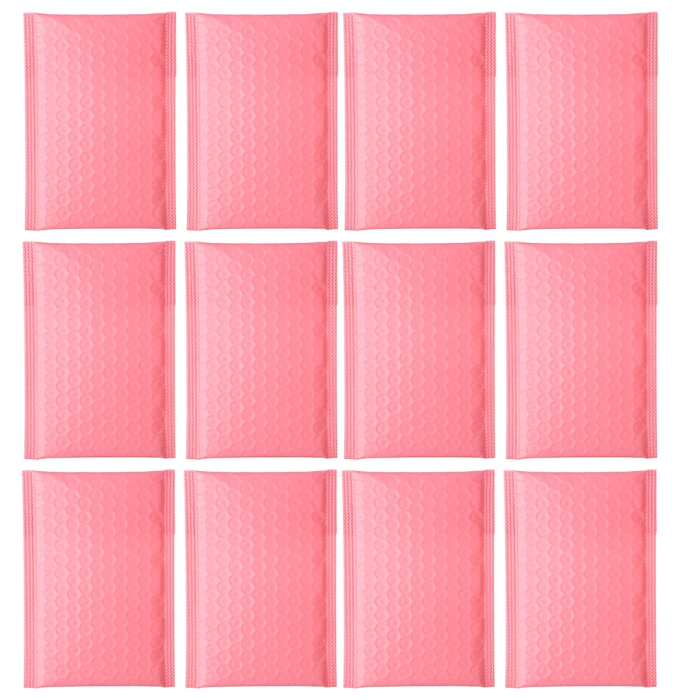 100pcs Gift Wrapping Bag Small Bubble Mailer Padded Thicken Mailers Jewellery Packaging Business PE Shipping Supplies Folder