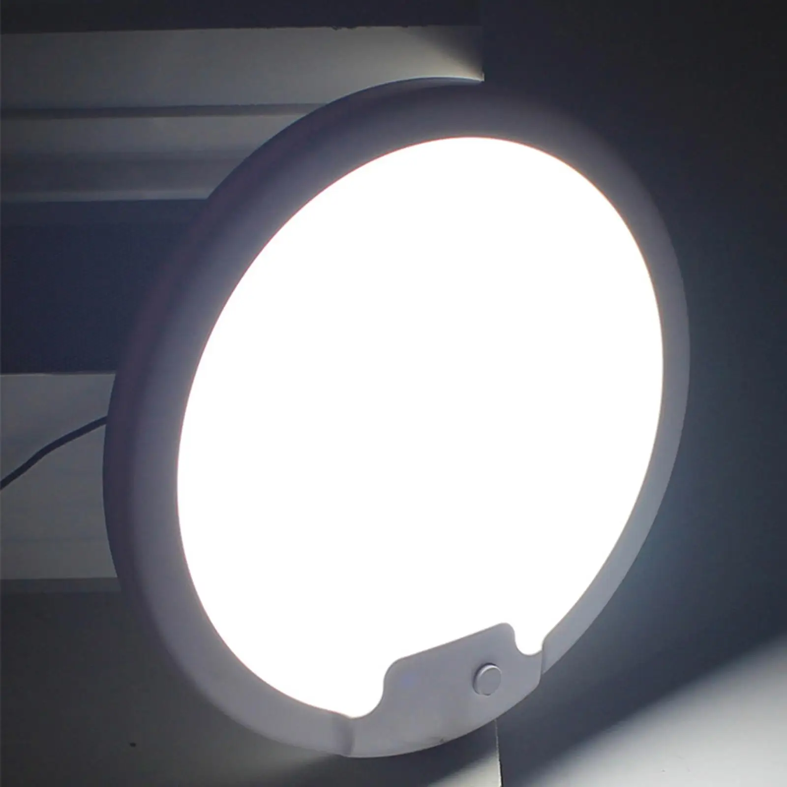 Slim 12V 24V Ceiling LED Panel Light RV Round Dome Travel Camper Kitchen Van