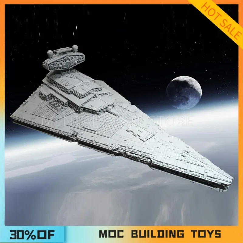 15310 pçs personalizado moc imperial destroyer isd blocos de construção tecnologia tijolos montagem criativa educação brinquedos presente do feriado