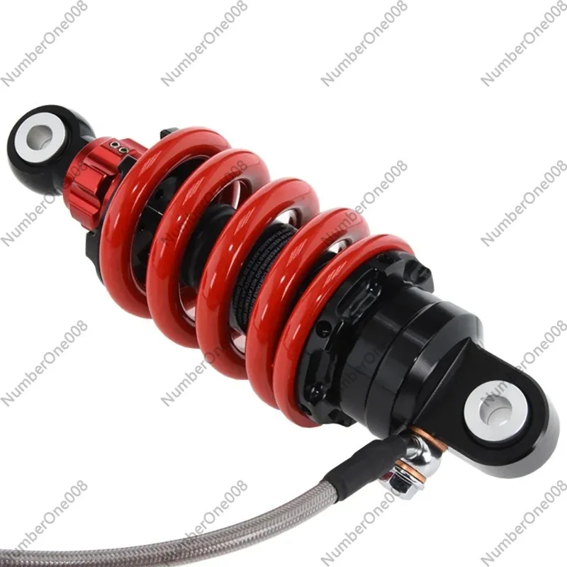 Suitable for 235mm Motorcycle Rear Damping Adjustment with Built-in Hydraulic Airbag Shock Absorber