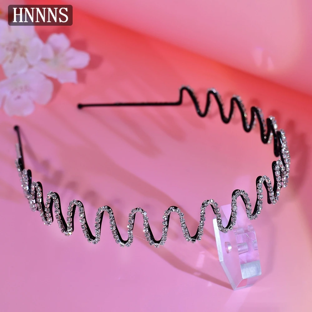 TOPQUEEN رائعة العروس الزفاف بسيط عقال اليدوية حجر الراين موضة النساء مأدبة حفلة يؤرخ إكسسوارات الشعر YXA136 #3