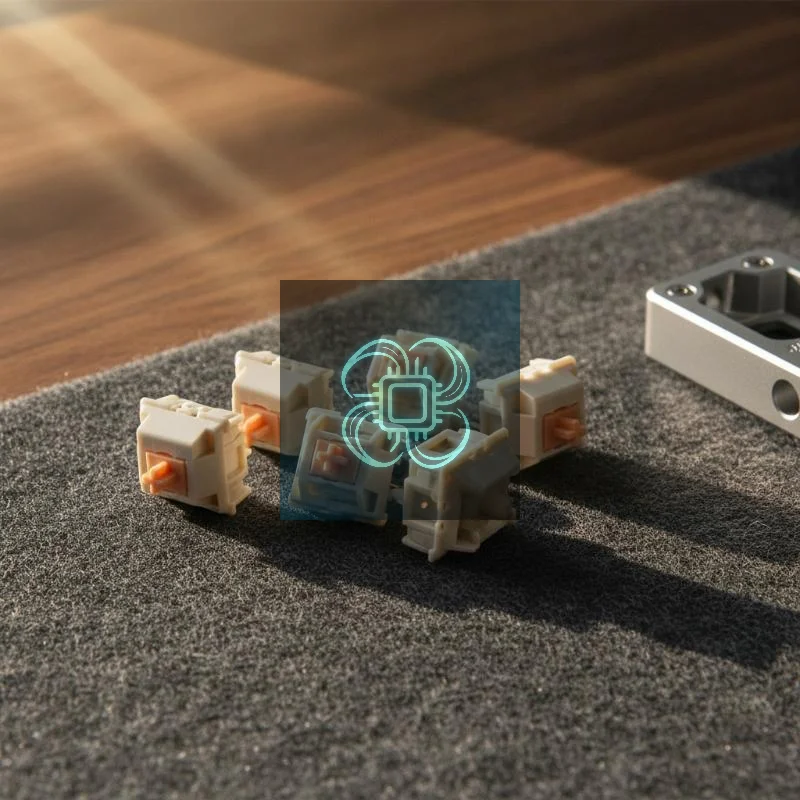 Saint Panda 5-Pin Mechanical Keyboard Switch Hot-swappable Custom Tactile Switch for DIY Gaming Keyboard Modification
