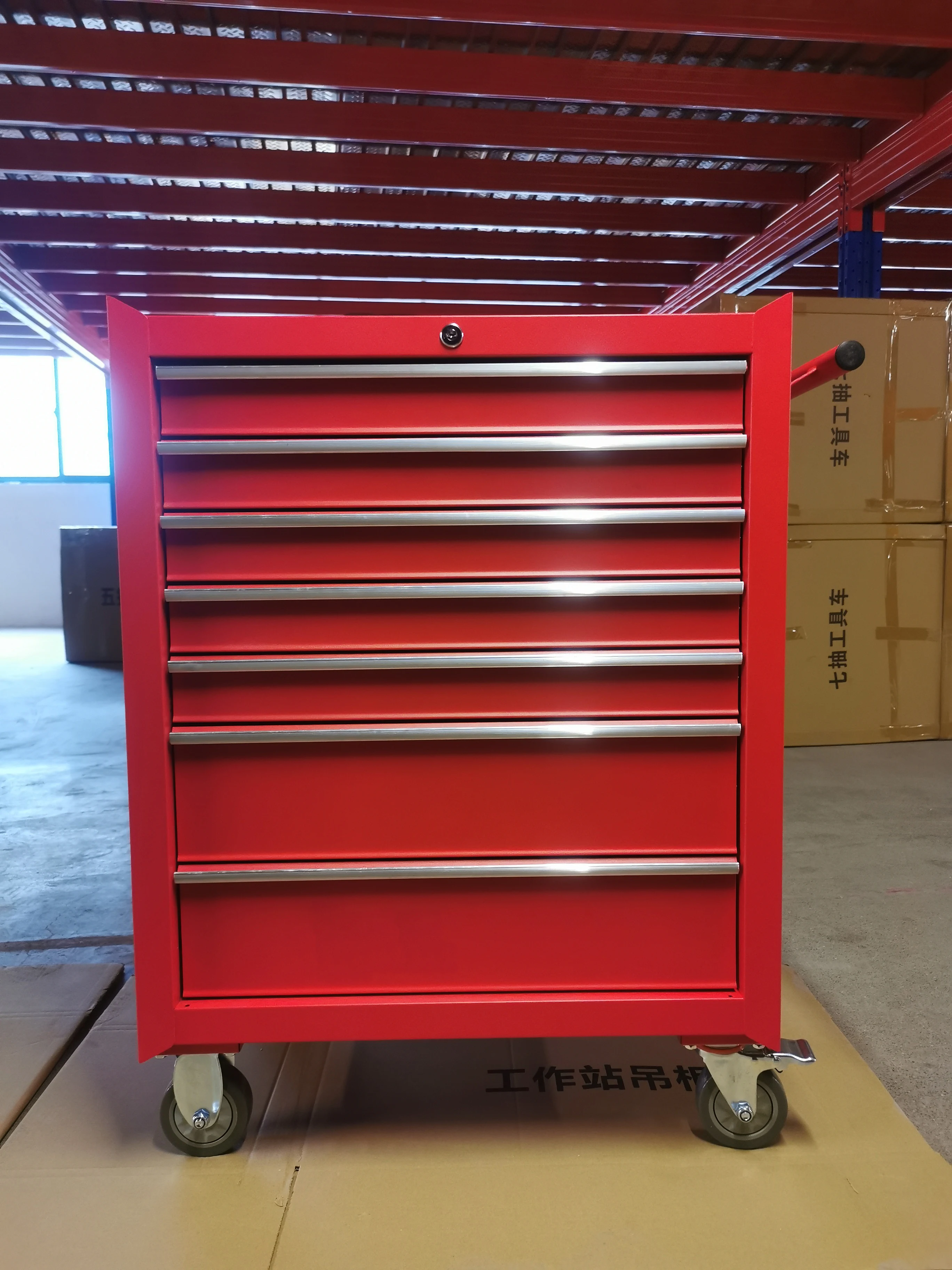 High Quality Workshop Heavy Duty 7 Drawers Steel Tool Chest Storage Cabinet Roller Box