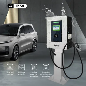 AFAX DC 30KW 40KW electric vehicle EV DC fast charging station wall mounted smart charging post electric car charger