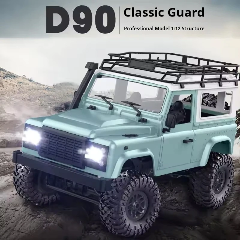 MN MODEL D90 Classic Defender 4WD Climbing Car Simulation Racing Car Crash Resistant Climbing Remote Control Car Model