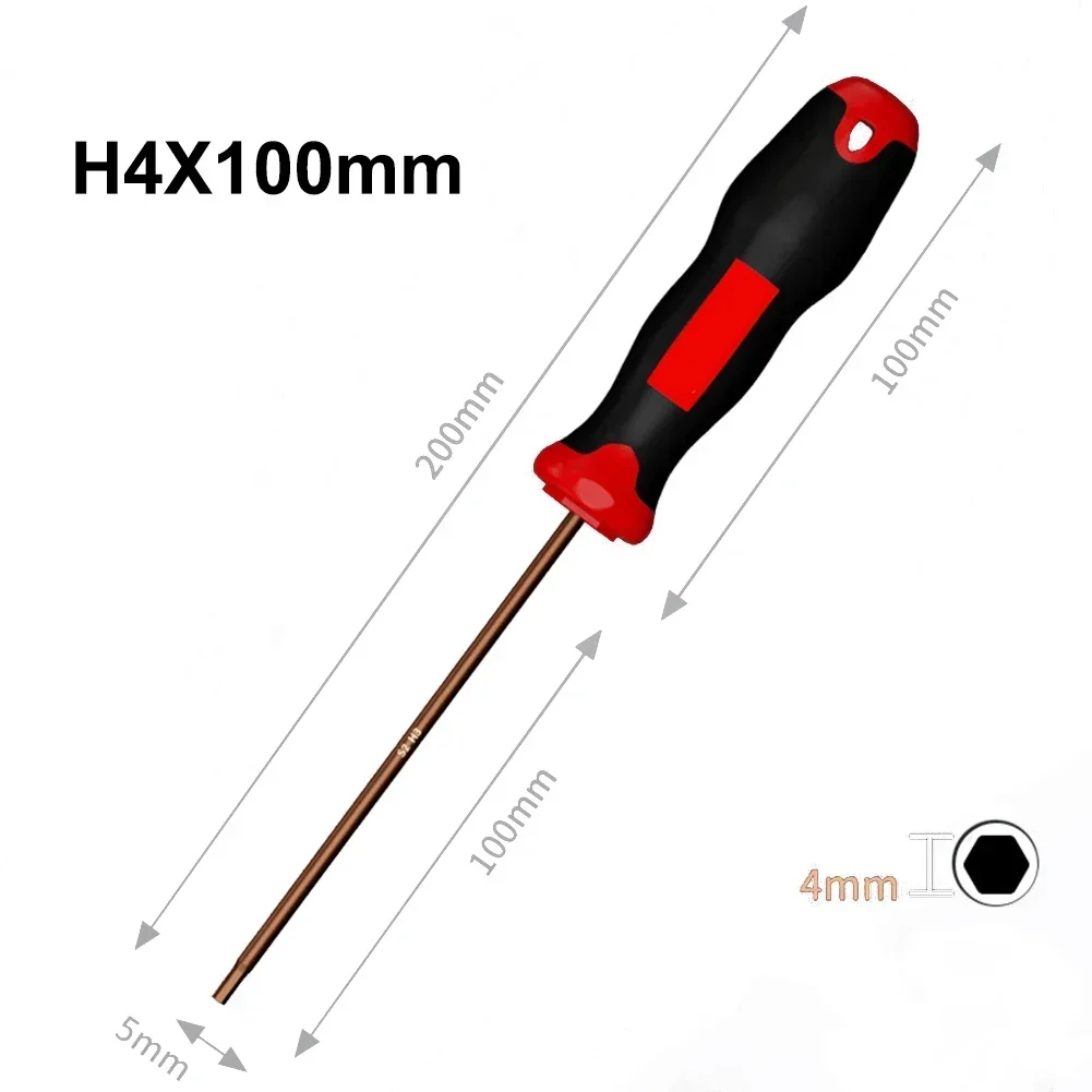 Tournevis hexagonal essoré avec clé magnétique, couple hexagonal, clé étoile, 100mm, 300mm, 1 pièce