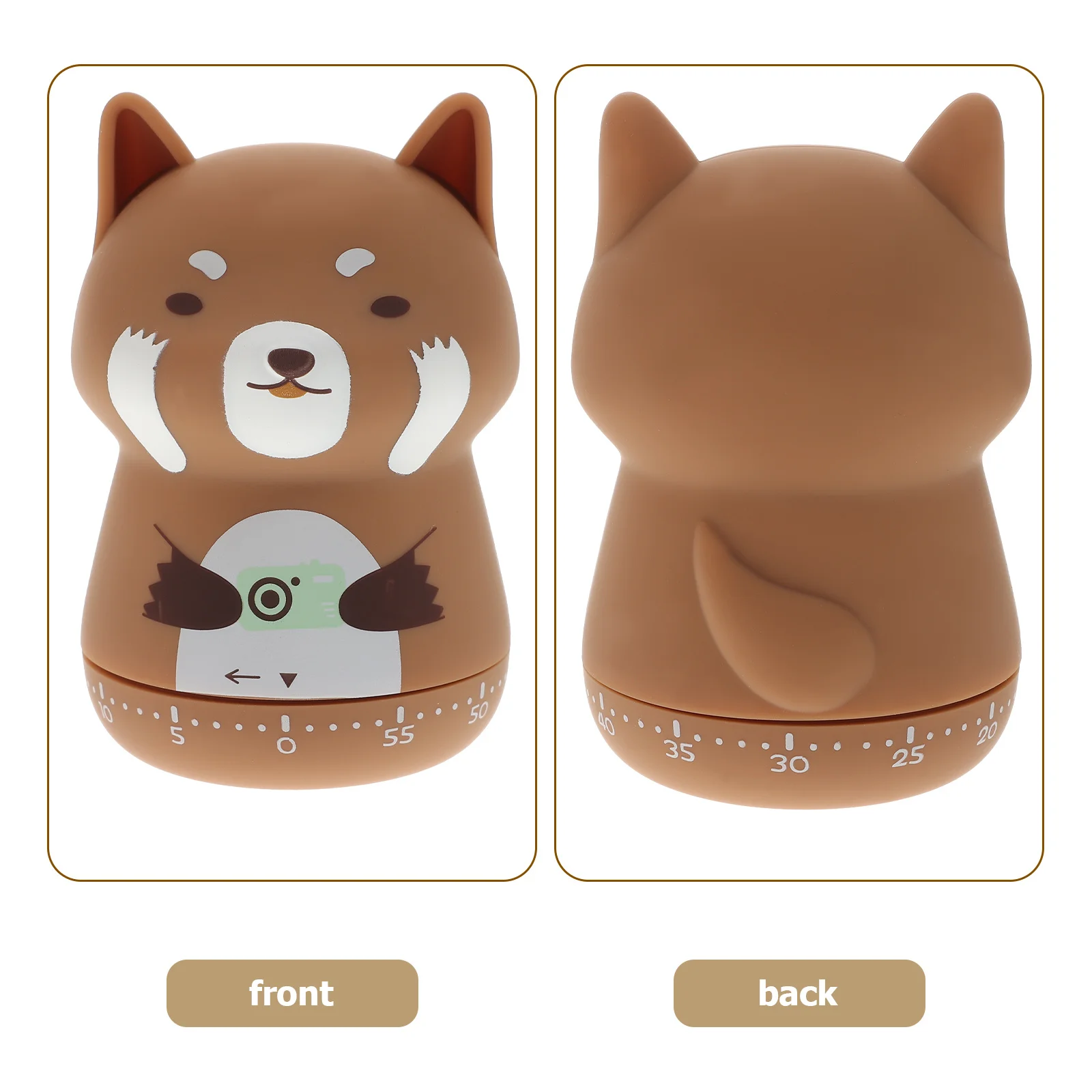 

Animal-Shape Mechanical Timer Kitchen Cooking Reminder Baking Countdown Device Household Time Management Tool