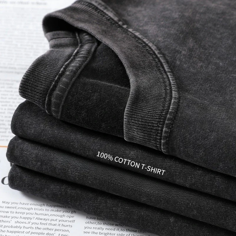 أنيمي شيطان القاتل Rengoku Kyoujurou خمر غسلها تي شيرت الرجال النساء مانغا Harajuku مانغا قطنية عالية الجودة الهيب هوب الشارع الشهير عادية #4