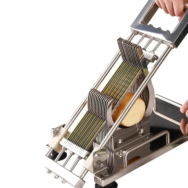 Blade Cutting Machine Commercial Manual Potato Carrot Ginger Slicer Shred Multi-function Vegetable Cutter