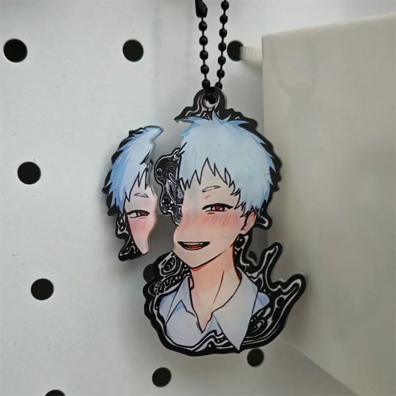 Anime Die Sommer Hikaru Died Kido Hikaru Cosplay Schlüsselbund Acryl Ornament Schlüssel Kette Figur Nette Schlüsselring Tasche Zubehör Prop – Detail 4