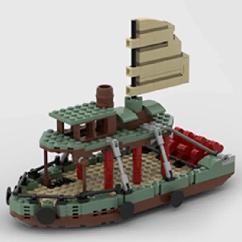 Moc Bausteine Schiff Serie Modell Mini Segelschiff Steamboat Technische Ziegel DIY Montage Berühmte Spielzeug Für Kinder Urlaub Geschenke