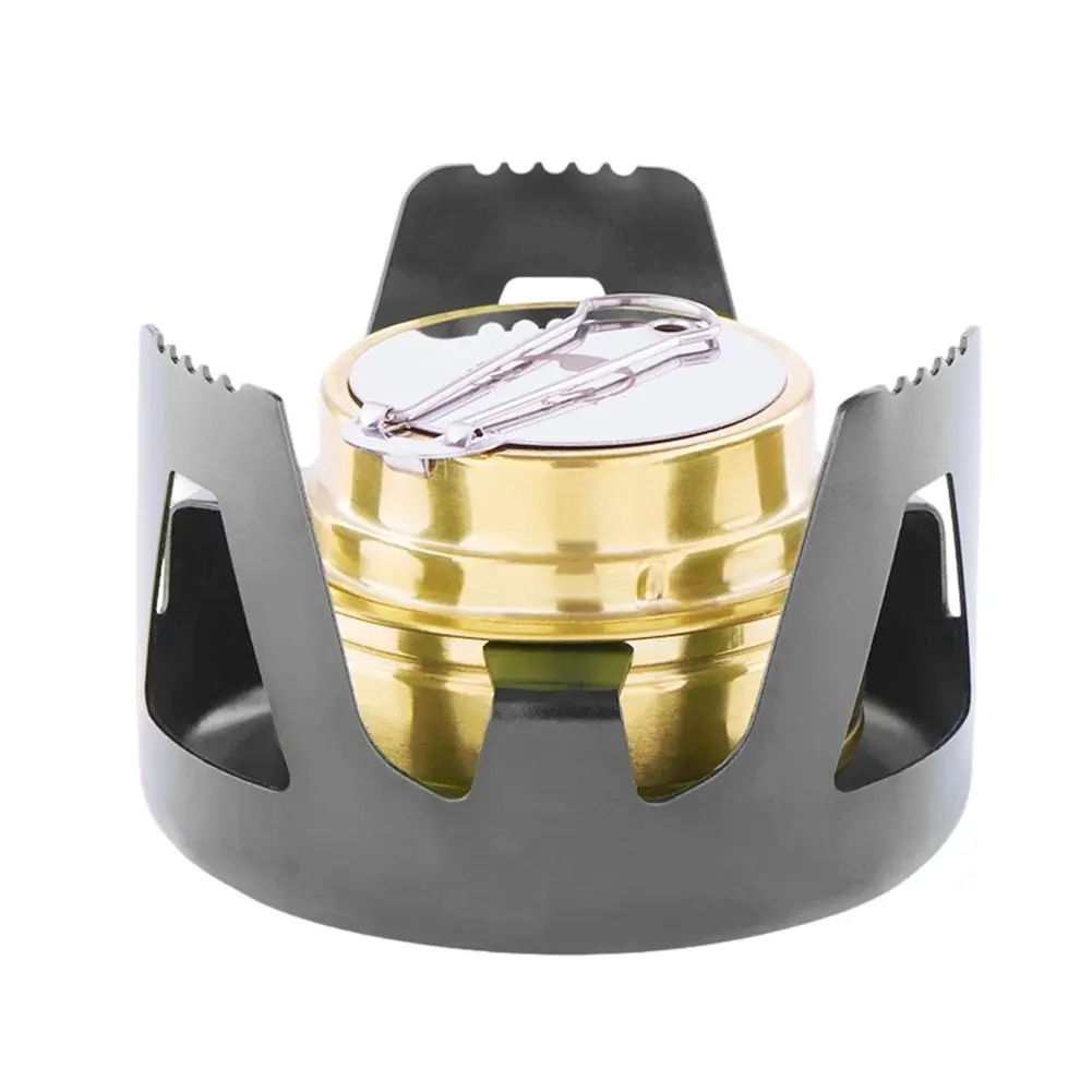 For Backpacking Backpacking Stove Lightweight Camping Stove Camping Adventures Aluminium Alloy Material Compact Size