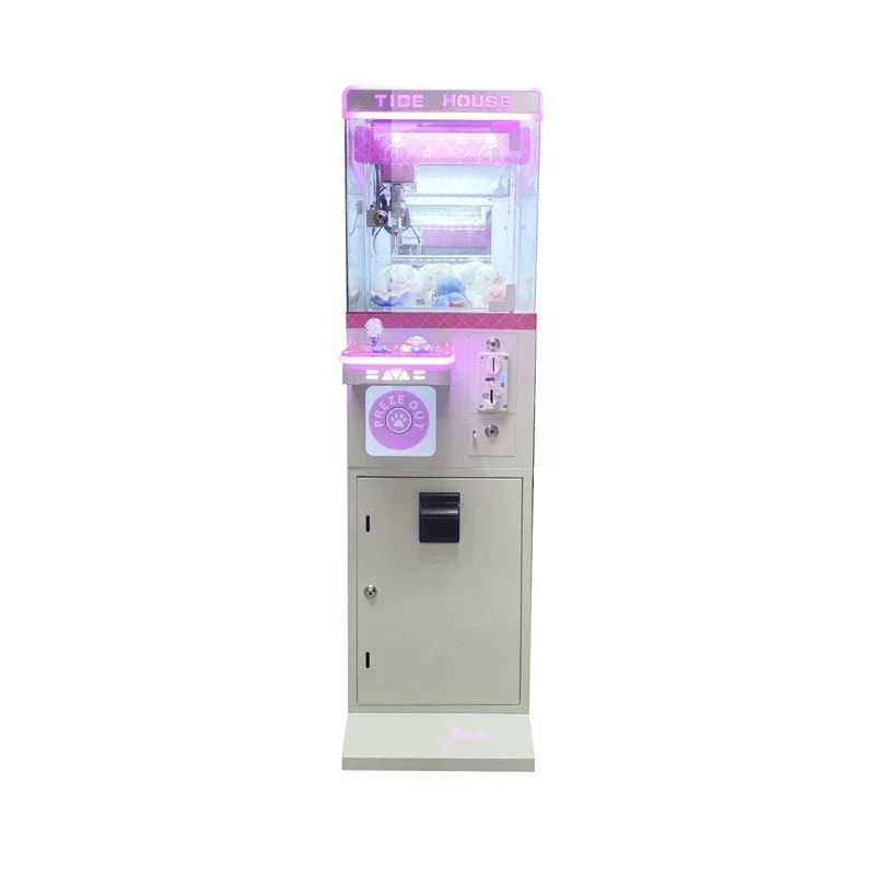 

Indoor Amusement Gift Crane Machine Children Coin Operated Doll Machine Commercial Mini Boutique Toy Claw Machine