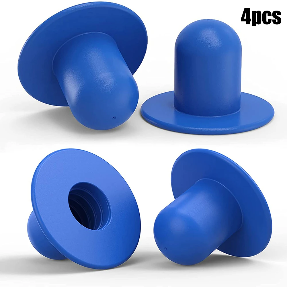 4 Pcs Swimming Pool Kit Plugs Wall Plug Ground Swimming Pool Fitting Filter Pump Hole Plug Stopper