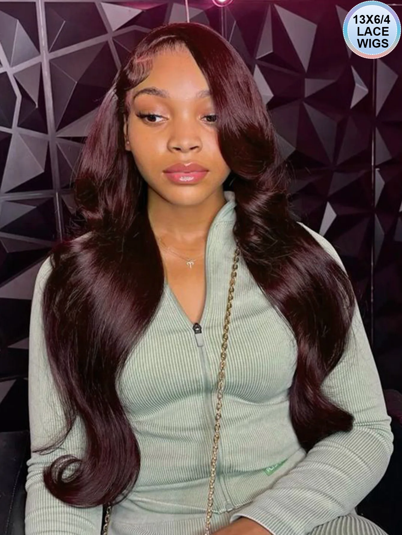 

Парик из натуральных волос 99J Burgundy 13X6 HD Lace Front, красный, с эффектом Body Wave, 13X4, с прозрачной кружевной передней частью, для женщин, предварительно проработанный, плотность 180%