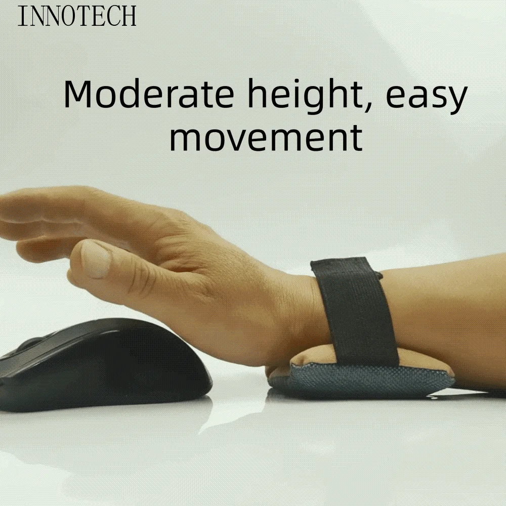 Adjustable Wrist Pillow Anti-Friction Cushion Ergonomic Wrist Support Pad Breathable Soft Hand Rest Wrist Protector Mouse Pad