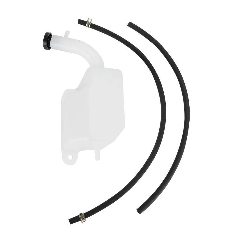 For LTZ400 ATV Water Coolant Reservoir, PP Material Replacement Radiator Overflow Tank