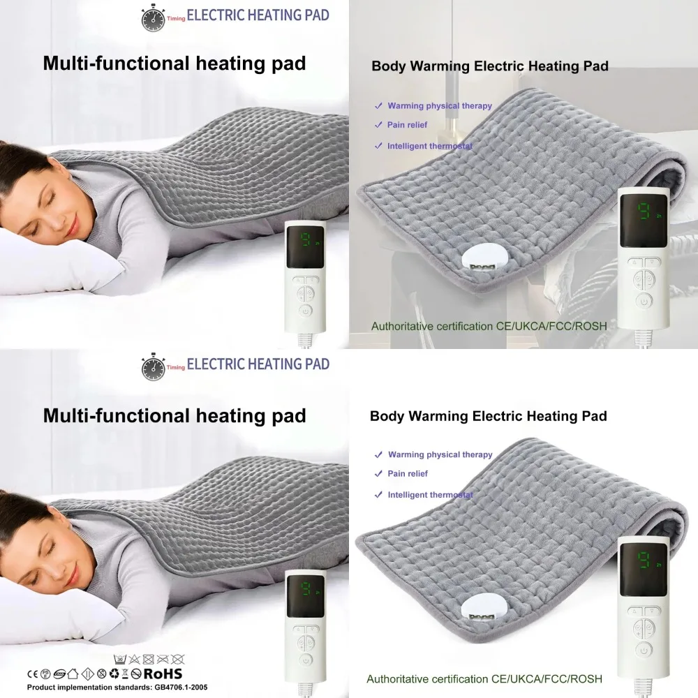 

settings offers versatile goodbye a Say and customizable maximum soft, pad he plush heat go, relaxation. for this fabric heating