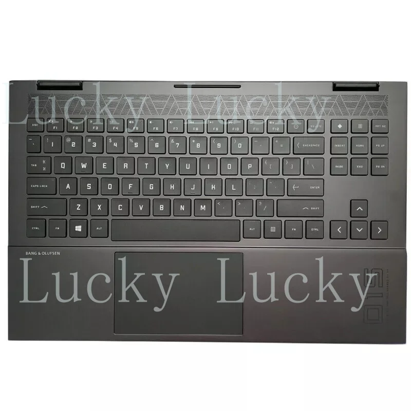 F New For HP Omen 15-EN 15-EK Palmrest with (RGB Backlit) Keyboard M00667-001 15.6