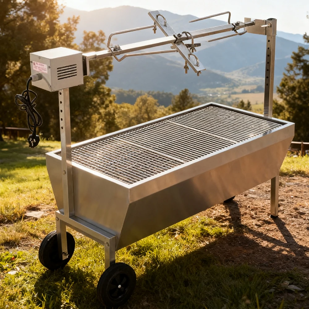 

Charcoal Chicken Rotisserie Machine Charcoal Rotisserie Chicken Machine Car Rotisserie Grill Bbq Grill Outdoor Kitchen M03054