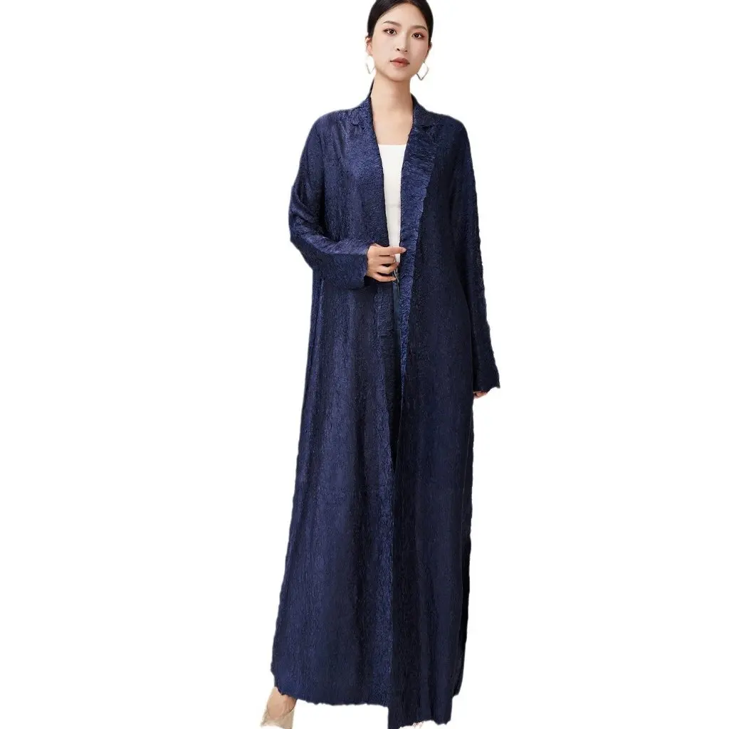 

Women's Long Trenchcoat Autumn High-End Loose Fit British Style Elegant Cardigan Trendy Windbreaker Outerwear