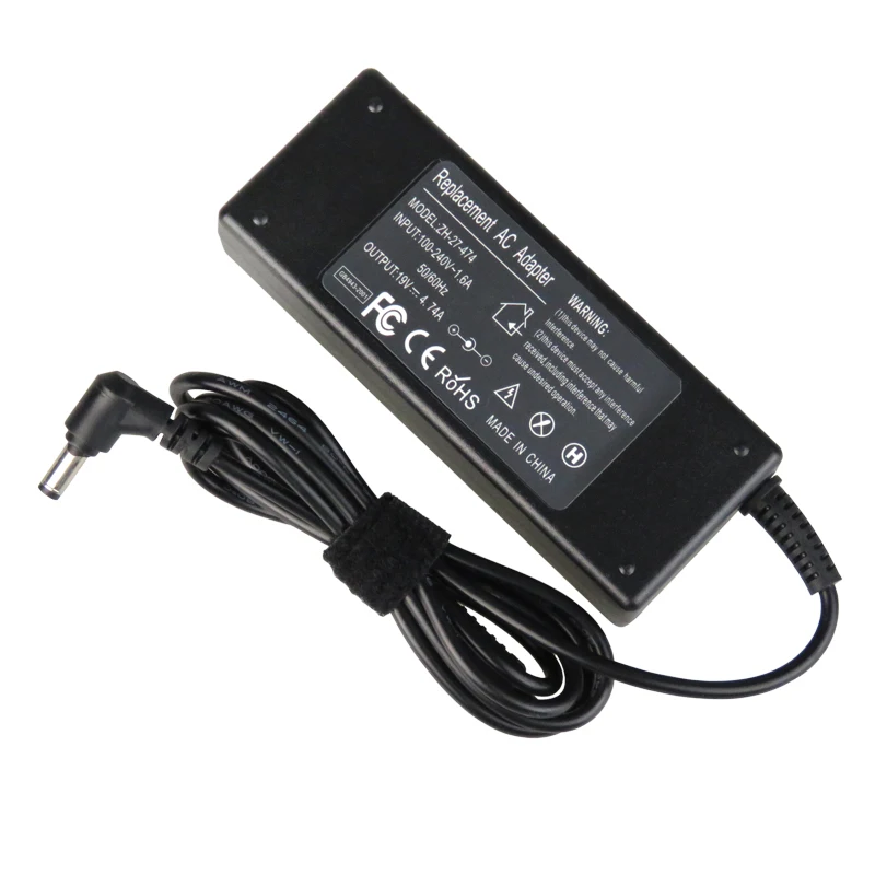 

Zoolhong 19V 4.74A 90W AC Adapter For Toshiba Satellite L50-A T551 L40-AC05W1 C50-A Laptop Charger Power Supply 5.5mm*2.5mm