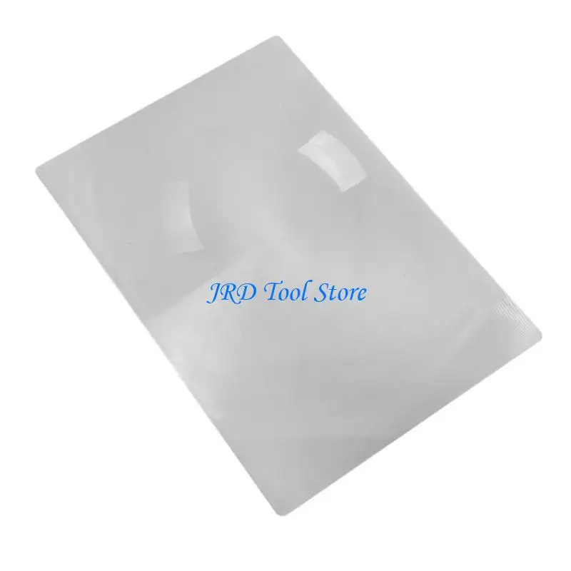 A2UD Flexible PVC Sheets Full Page Magnifiers Large for Fine Prints Reading