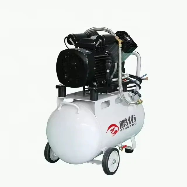 

8Bar 2h p 50L den tal Portable Electric Silent Oil free Air Compressor Price