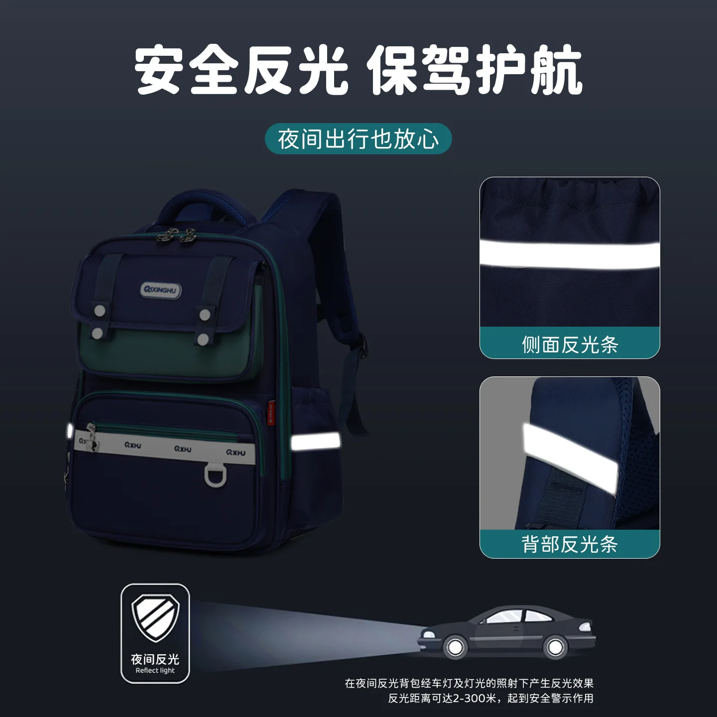 Back to School Stylish Color-Blocked School Backpack for Boys Girls,Large Capacity Bookbag for Elementary Students,Kids Daypack