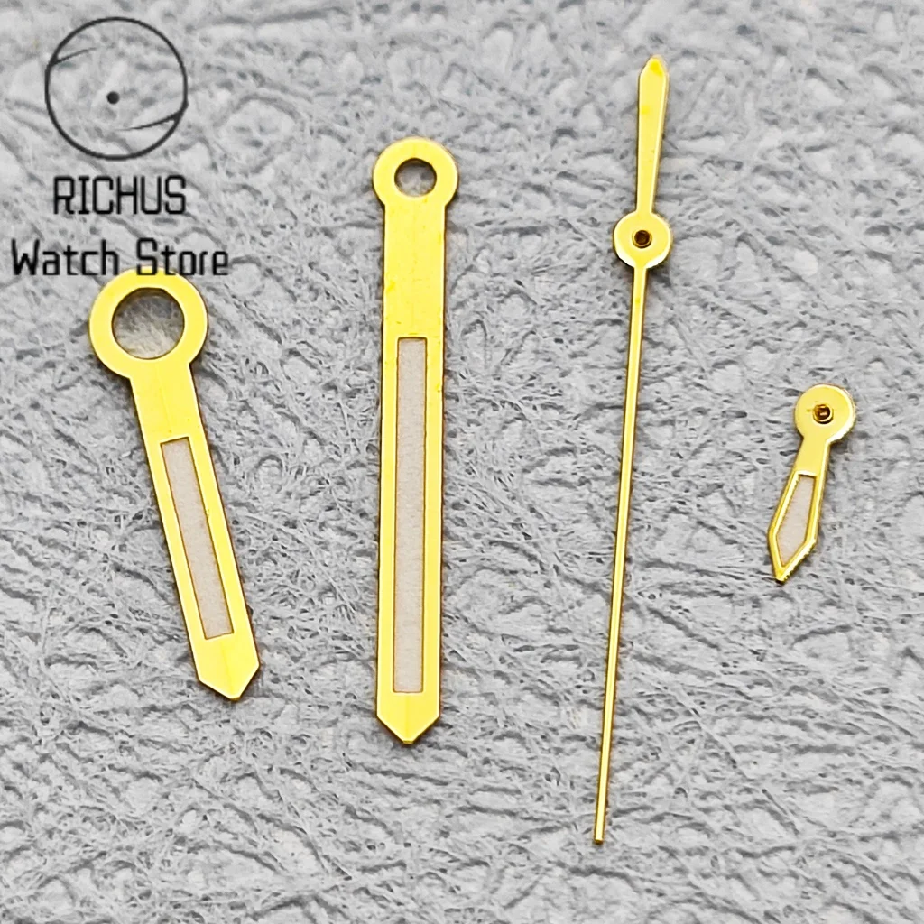 ساعة RICHUS NH39 عقارب خضراء مضيئة تناسب NH39 جزء ملحقات الحركة الأوتوماتيكية #3