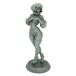 1:24 miniaturowy zestaw Model z żywicy-niemalowana figura Velma ze szczegółowymi akcesoriami A145