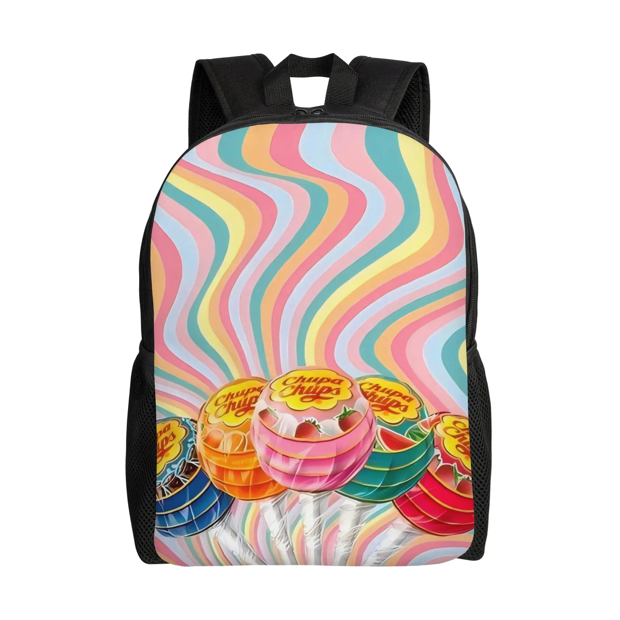 

Back to school season Chupa Chups Knapsack Chupa Chups College Student Casual Backpack