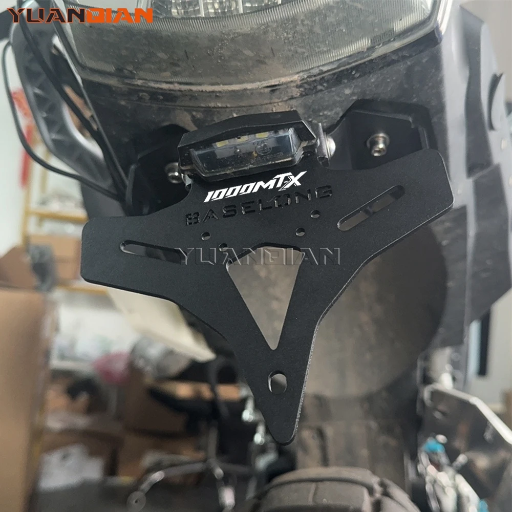 

License Plate Holder Bracket For CFMOTO 1000MTX 1000 MT-X 2026 2027 Motorcycle Accessories Tail Tidy Fender Eliminator Bracket