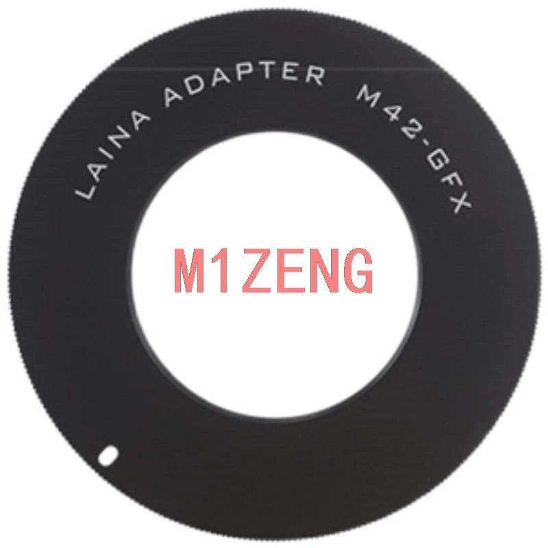 m42-gfx 1mm dual purpose adapter ring voor m42 42mm lens naar fujifilm fuji GFX mount GFX50S GFX50R gfx100 gfx100s gfx50SII camera