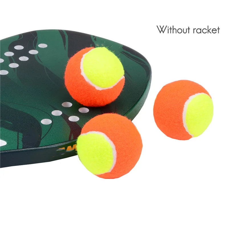 

RTSHE-18 PCS Elasticity Soft Beach Tennis Ball High Quality Training Sport Rubber Tennis Balls