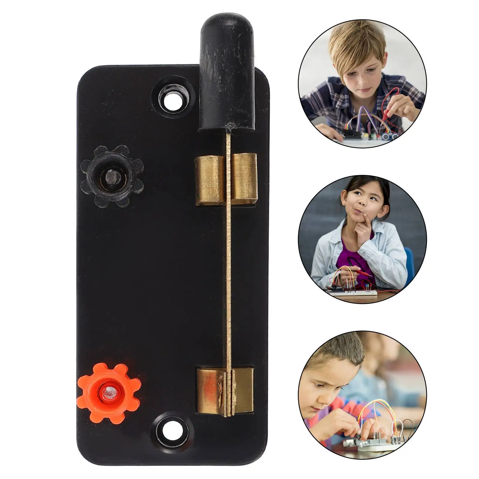 

10 шт. однополюсных выключателей для учебного оборудования по физике, для электротехнических научных экспериментов