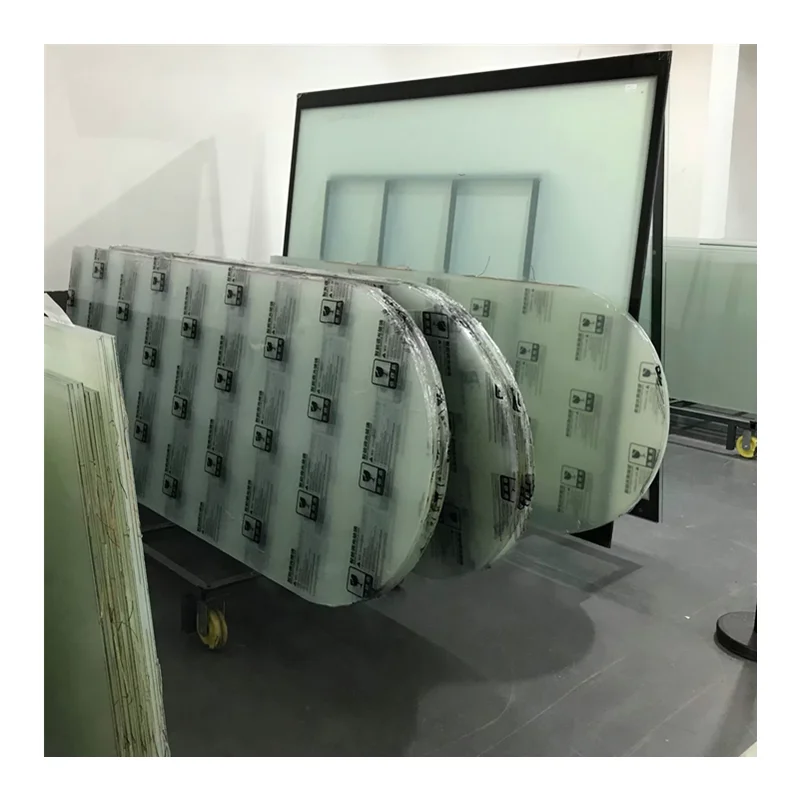Customized PDLC Smart Privacy Glass Film Solid Curve Solar Exterior Home Kitchen Greenhouse Building Hotel Instrument Decoration