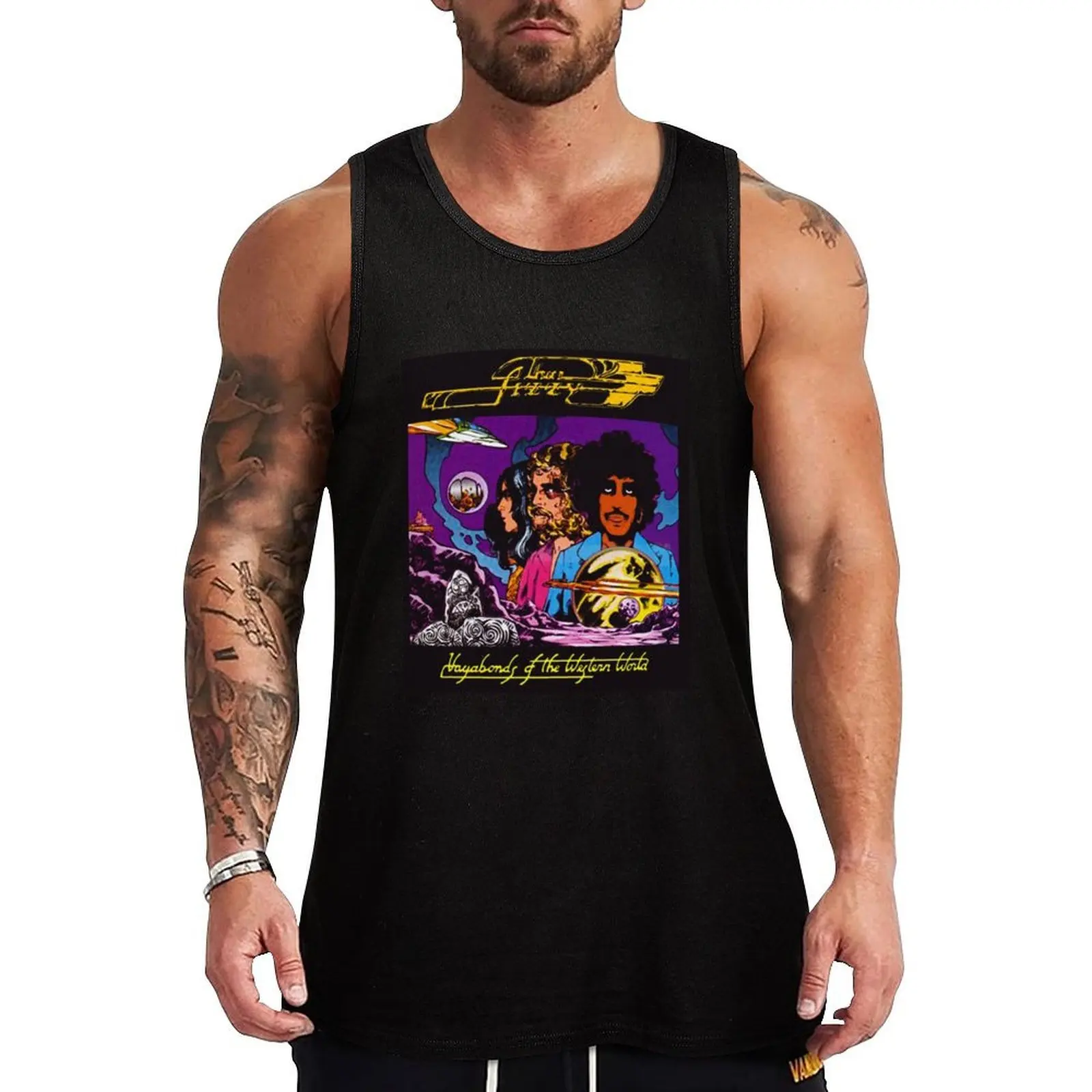 

Thin Lizzy Tank Top t shirts bodybuilding men summer Men's tops basketball clothing