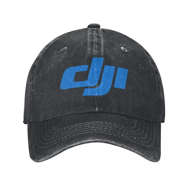 Dji Baseball Cap DRONE LOGO Washed Baseball Cap Hip Hop Stylish Trucker Hat Summer Women Men Outdoor Sports Sun Baseball Caps