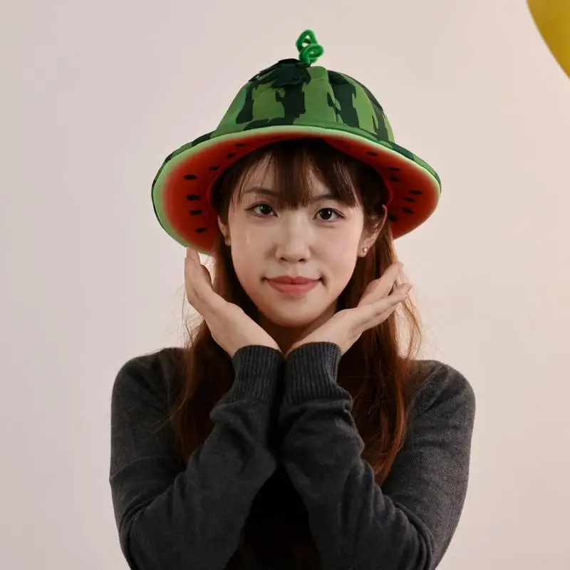 New Easter Creative Party Fruit Watermelon Headset Hat Photo Performance Birthday Photography Prop Girl Gift