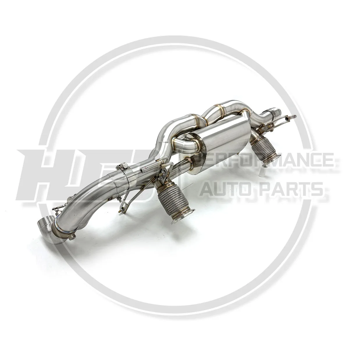 Premium Crafted Aggressive Sound Custom Valvetronic Catback Kit Valved Muffler with Remote Control for Audi R8 V10 5.2L