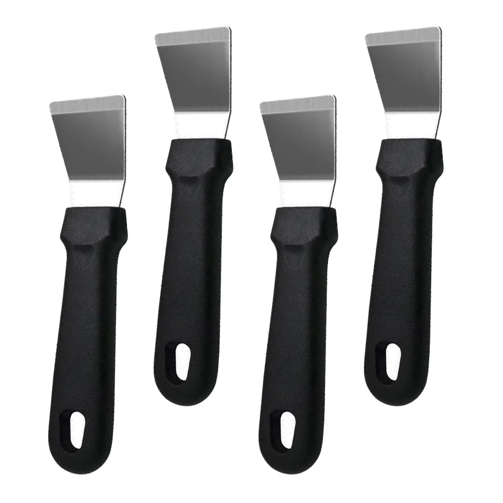 

4 Pcs Blade Scrapers for Floor Glue Tile Cement Removal Home Use H Glass Cement Cleaning Scraper Tool Plastic Surface