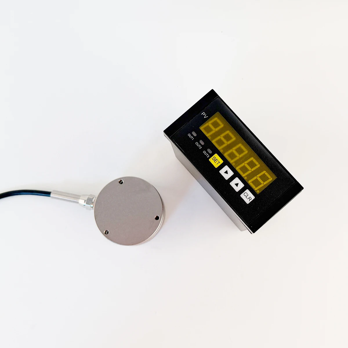 

Complete Membrane Load Cell System with Digital Display Alarm Output Pressure Sensor for Crane/Climbing Frame 4.Monitoring