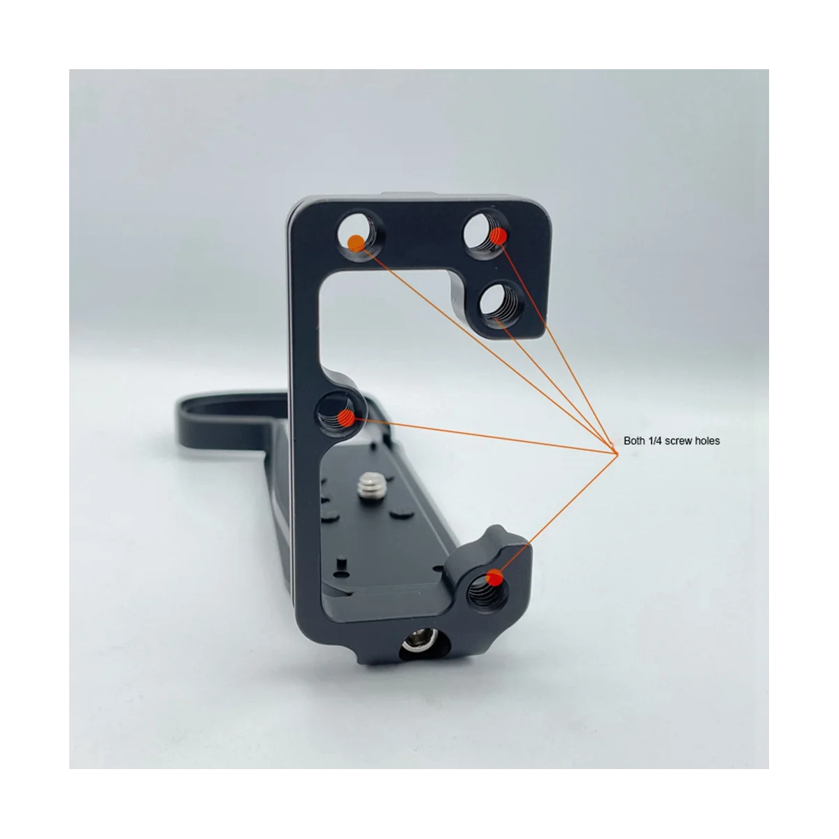 Quick Release Plate for Canon EOS R8 for EOS RP Camera Stabilizer Vertical Racket Handle L Plate Holder Hand Grip