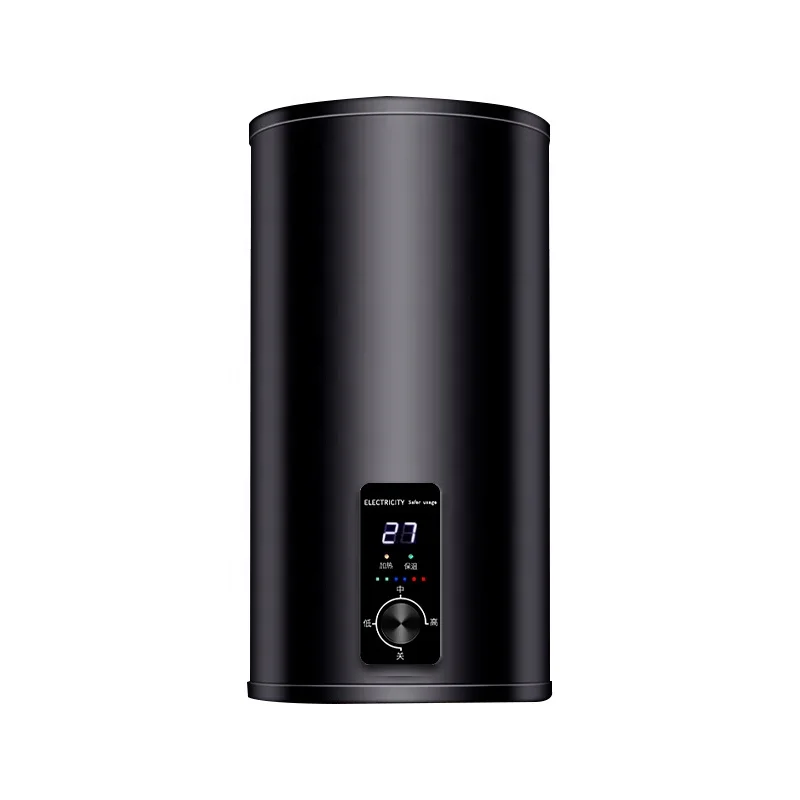 Energy-Saving 50L Vertical Electric Water Heater for Outdoor Use Plastic Storage Hot Boiler for Household Bathroom RV Home Car