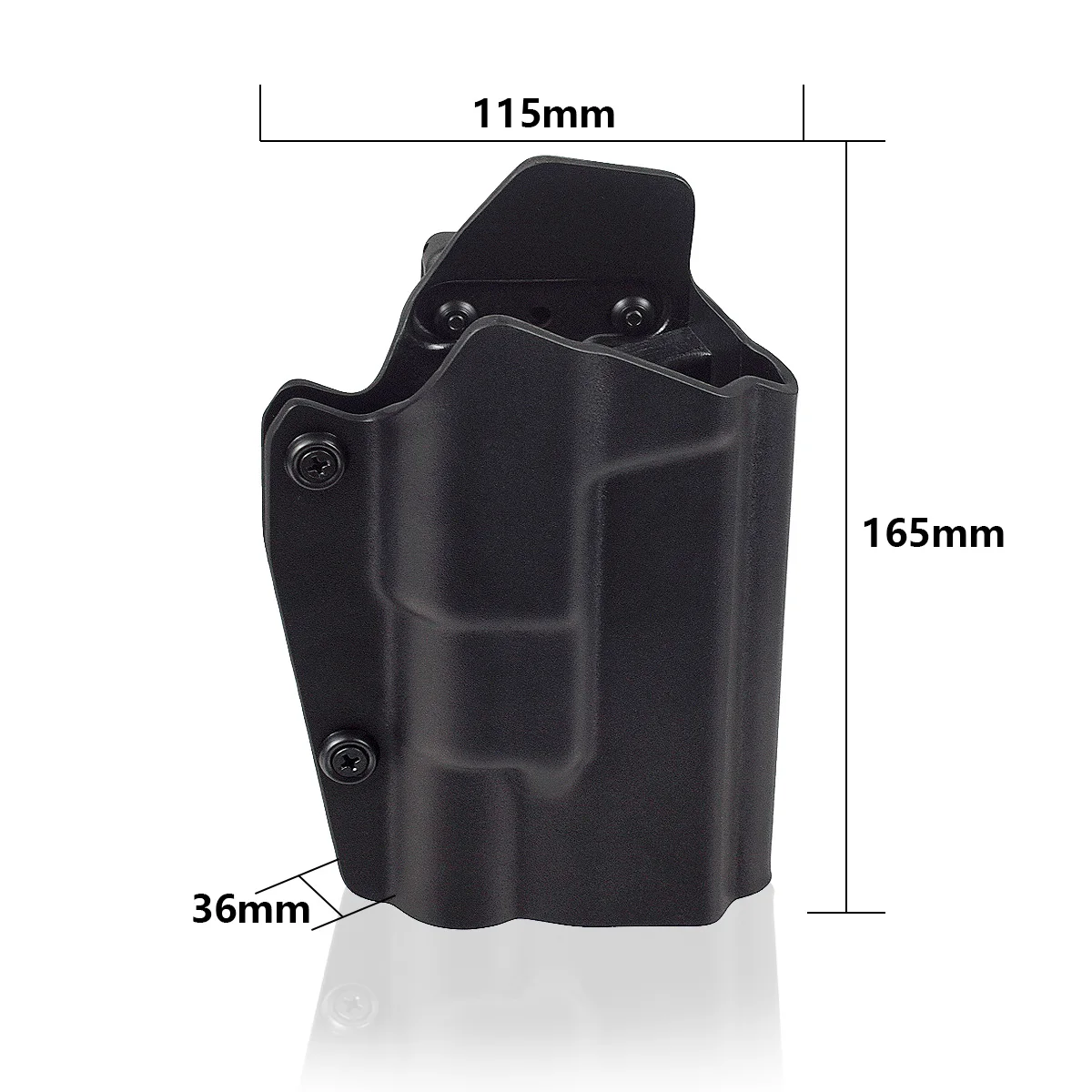 Funda IWB para Glock 17 19 19X 45 con linterna Surefire X300 Ultra - imagen 5